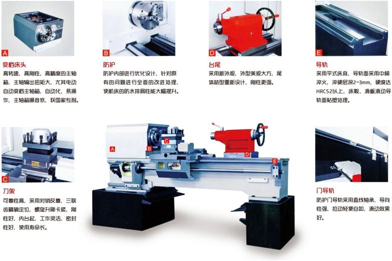 沈阳cak数控车床细节展示